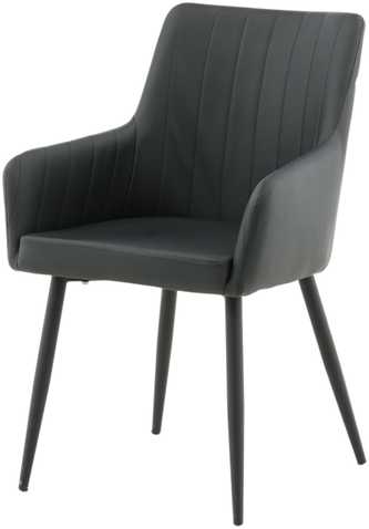 Venture Design Valgomasis kėdė, Komfortas 2 vnt., 61x58x92 cm, Juoda