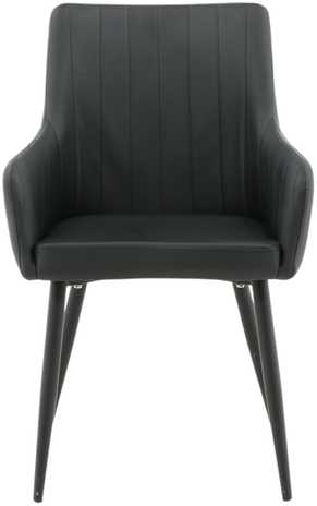 Venture Design Valgomasis kėdė, Komfortas 2 vnt., 61x58x92 cm, Juoda