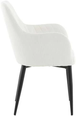 Venture Design Valgomasis kėdė, Komfortas Manchesteris 2 vnt., 93x57 cm, kreminė spalva