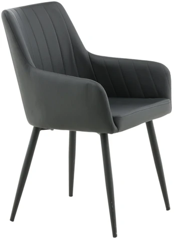 Venture Design Valgomasis kėdė, Komfortas 2 vnt., 61x58x92 cm, Juoda