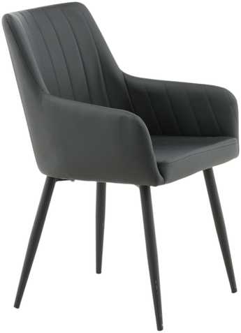 Venture Design Valgomasis kėdė, Komfortas 2 vnt., 61x58x92 cm, Juoda