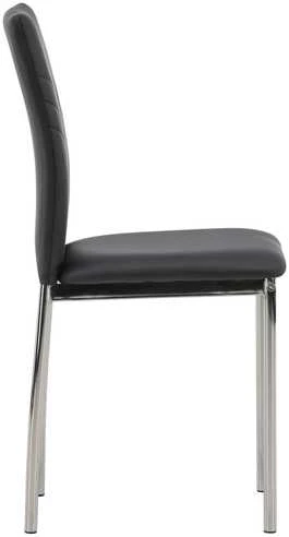 Venture Design Valgomasis kėdė, Lelija 2 vnt., 43x40x88.5 cm, Juoda