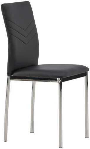 Venture Design Valgomasis kėdė, Lelija 2 vnt., 43x40x88.5 cm, Juoda