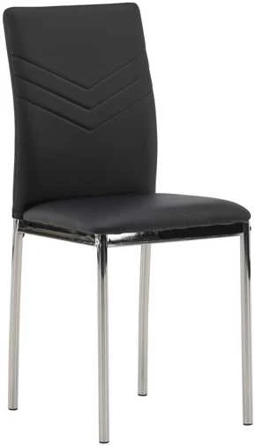 Venture Design Valgomasis kėdė, Lelija 2 vnt., 43x40x88.5 cm, Juoda