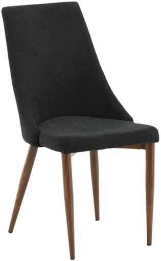 Venture Design Valgomasis kėdė, Leone 2 vnt., 50x46.5x91 cm, Juoda