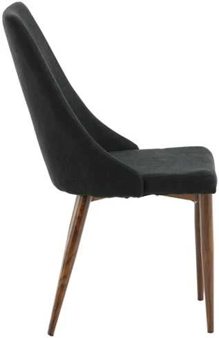 Venture Design Valgomasis kėdė, Leone 2 vnt., 50x46.5x91 cm, Juoda