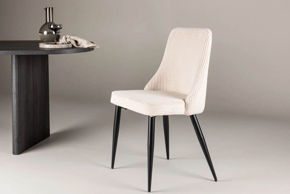 Venture Design Valgomasis kėdė, Leone 2 vnt., 57x48x89 cm, Bėžinės spalva