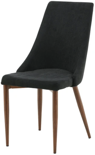 Venture Design Valgomasis kėdė, Leone 2 vnt., 50x46.5x91 cm, Juoda