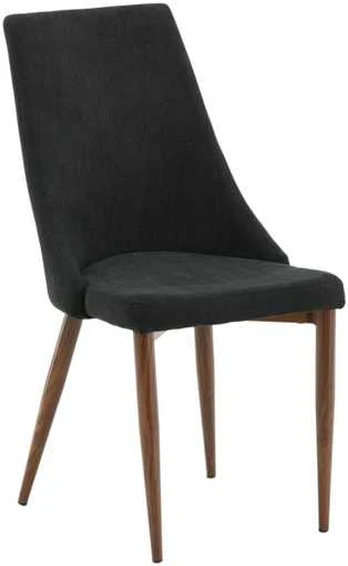 Venture Design Valgomasis kėdė, Leone 2 vnt., 50x46.5x91 cm, Juoda