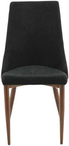 Venture Design Valgomasis kėdė, Leone 2 vnt., 50x46.5x91 cm, Juoda