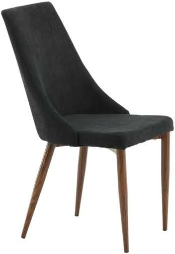 Venture Design Valgomasis kėdė, Leone 2 vnt., 50x46.5x91 cm, Juoda