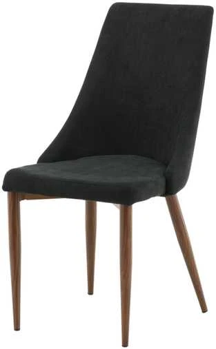 Venture Design Valgomasis kėdė, Leone 2 vnt., 50x46.5x91 cm, Juoda