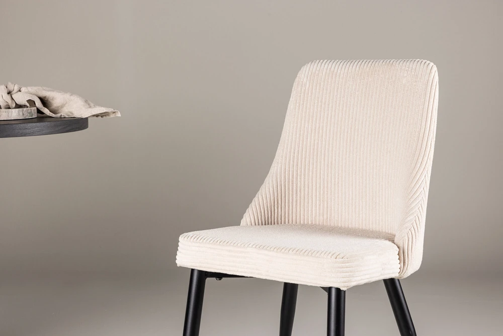 Venture Design Valgomasis kėdė, Leone 2 vnt., 57x48x89 cm, Bėžinės spalva