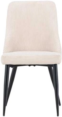 Venture Design Valgomasis kėdė, Leone 2 vnt., 57x48x89 cm, kreminė spalva