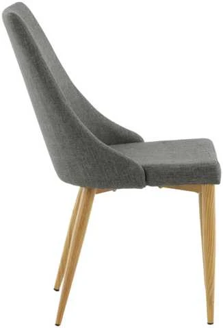 Venture Design Valgomasis kėdė, Leone Matstol, D630xW475xH915MM, Tamsiai pilka