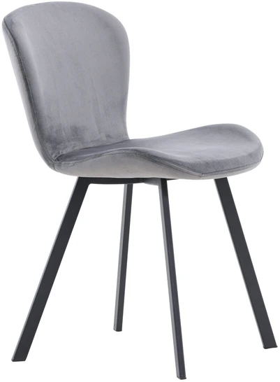 Venture Design Valgomasis kėdė, Lilja, 50x48x80 cm, Pilka