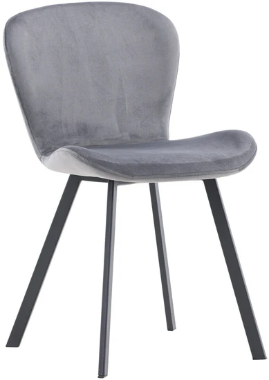 Venture Design Valgomasis kėdė, Lilja, 50x48x80 cm, Pilka