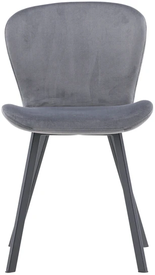 Venture Design Valgomasis kėdė, Lilja, 50x48x80 cm, Pilka