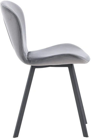 Venture Design Valgomasis kėdė, Lilja, 50x48x80 cm, Pilka