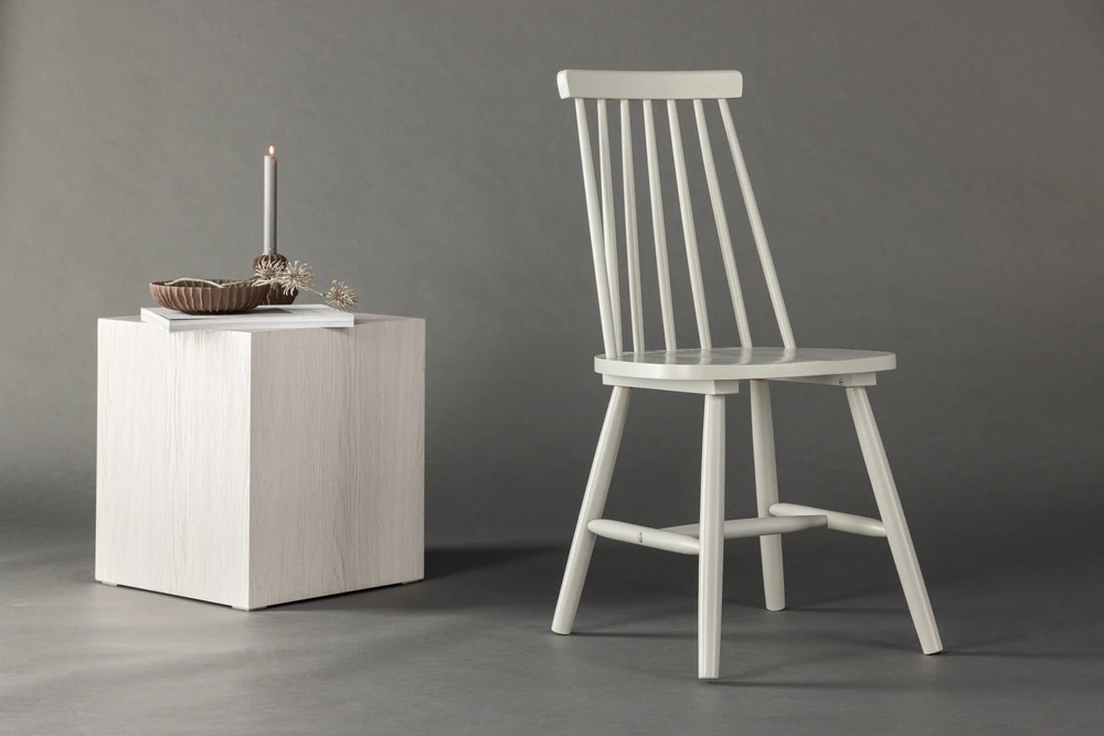Venture Design Valgomasis kėdė, Lönneberga, 50x43x88 cm, šviesiai pilka