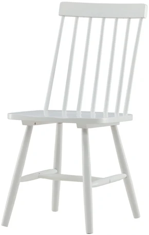 Venture Design Valgomasis kėdė, Lönneberga Pinnstol 2 vnt., 55x43x87 cm, Balta