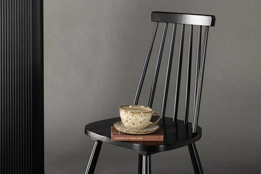 Venture Design Valgomasis kėdė, Lönneberga, 50x43x88 cm, Juoda