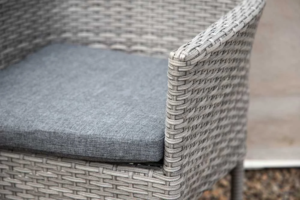 Venture Design Valgomasis kėdė, Malina 2 vnt., 86x58x60 cm, Pilka