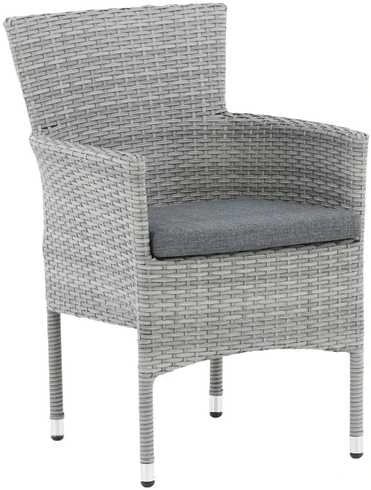 Venture Design Valgomasis kėdė, Malina 2 vnt., 86x58x60 cm, Pilka