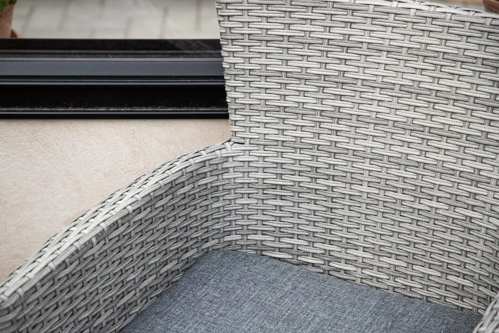 Venture Design Valgomasis kėdė, Malina 2 vnt., 86x58x60 cm, Pilka