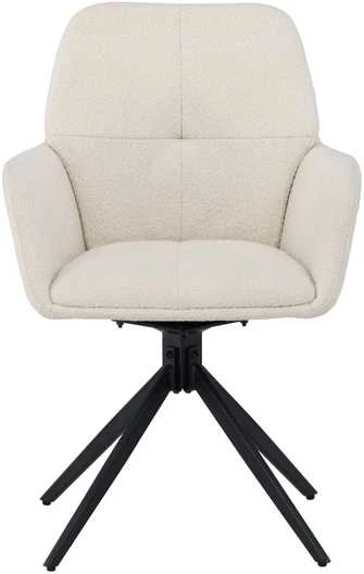 Venture Design Valgomasis kėdė, Manchi, 2 vnt., 62x59.5x90 cm, Balta