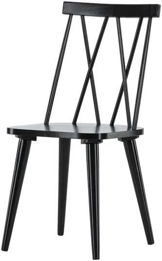 Venture Design Valgomasis kėdė, Mariette, 50x43x88 cm, juoda