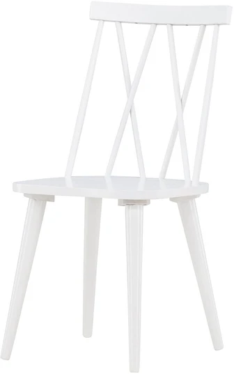 Venture Design Valgomasis kėdė, Mariette, 50x43x88 cm, Balta