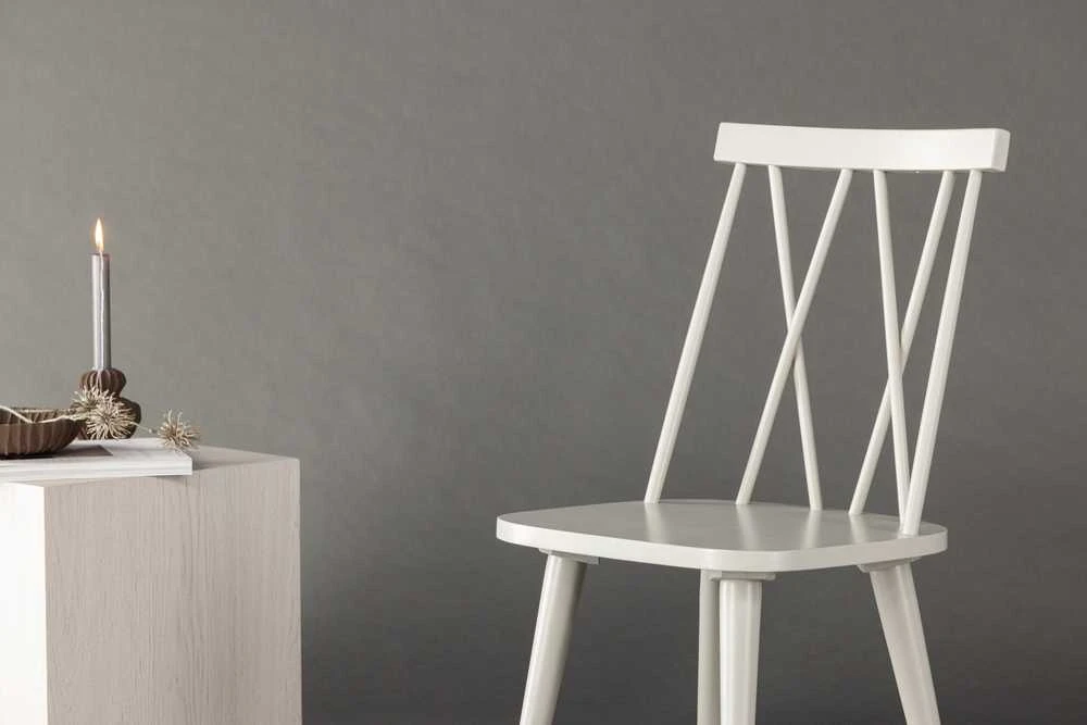 Venture Design Valgomasis kėdė, Mariette 2 vnt., 50x43x88 cm, šviesiai pilka