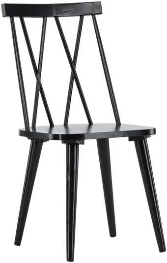 Venture Design Valgomasis kėdė, Mariette, 50x43x88 cm, juoda