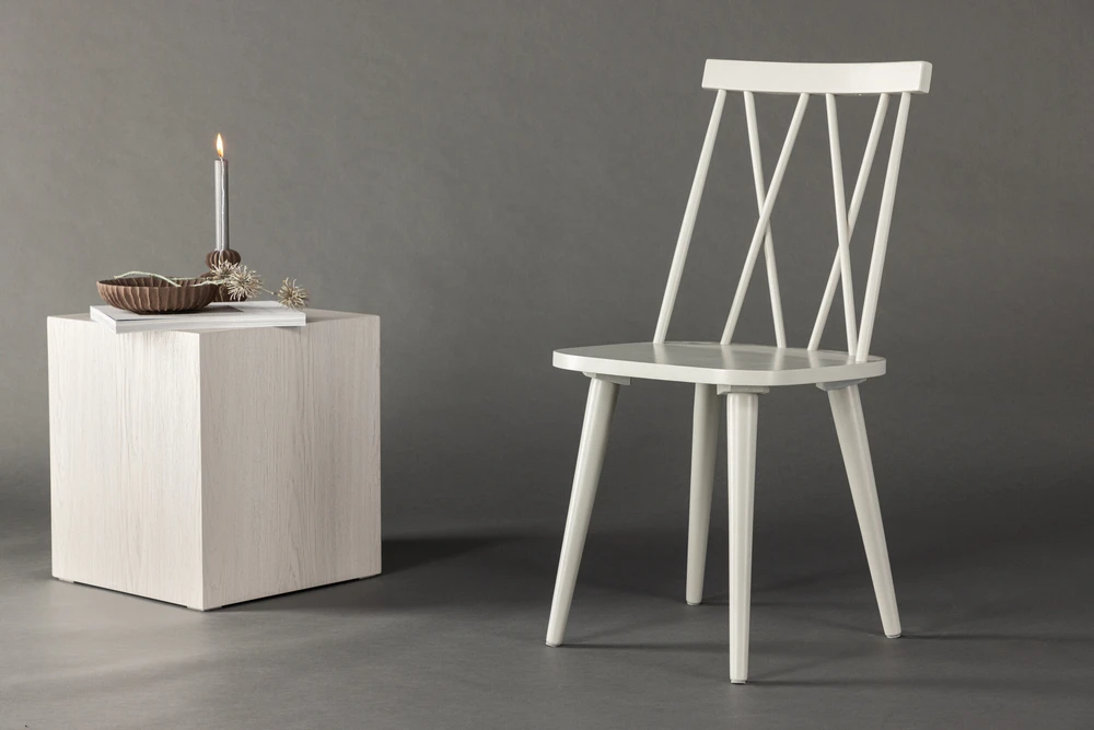 Venture Design Valgomasis kėdė, Mariette 2 vnt., 50x43x88 cm, šviesiai pilka