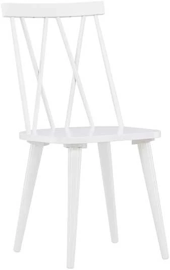 Venture Design Valgomasis kėdė, Mariette, 50x43x88 cm, Balta