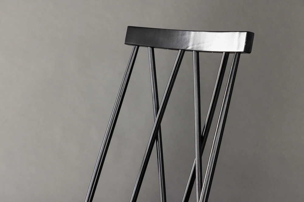 Venture Design Valgomasis kėdė, Mariette, 50x43x88 cm, juoda