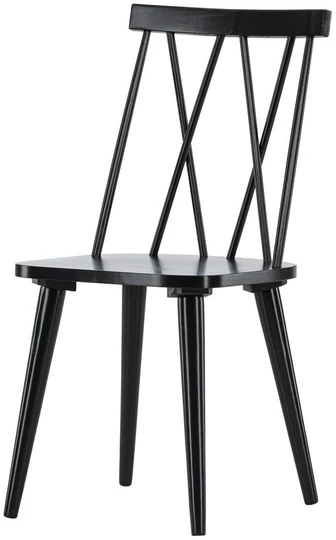 Venture Design Valgomasis kėdė, Mariette, 50x43x88 cm, juoda