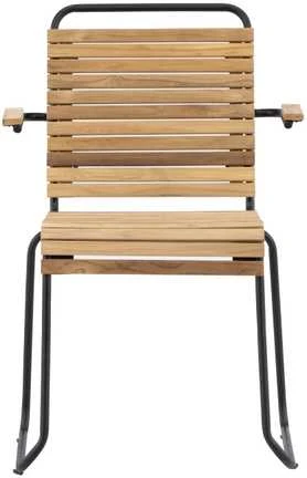 Venture Design Valgomasis kėdė, Medis Aliuminis, 51x55x82 cm, Juoda