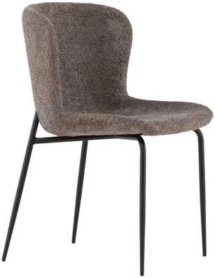 Venture Design Valgomasis kėdė, Modesto 2 vnt., 54x48x79.5 cm, Tamsiai pilka