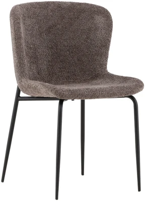 Venture Design Valgomasis kėdė, Modesto 2 vnt., 54x48x79.5 cm, Tamsiai pilka
