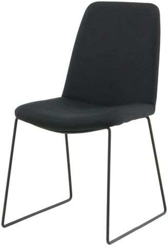 Venture Design Valgomasis kėdė, Muce, 63x43x84 cm, Juoda