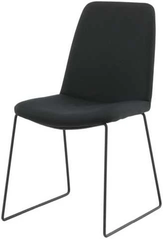 Venture Design Valgomasis kėdė, Muce, 63x43x84 cm, Juoda