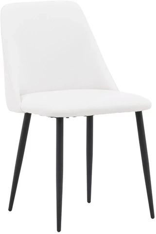 Venture Design Valgomasis kėdė, Nakties serija 2 vnt., 56x49x87 cm, Balta