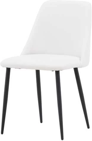 Venture Design Valgomasis kėdė, Nakties serija 2 vnt., 56x49x87 cm, Balta