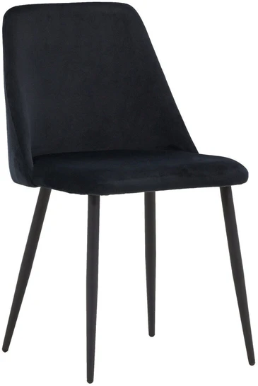 Venture Design Valgomasis kėdė, naktis, 56x49x87 cm, juoda