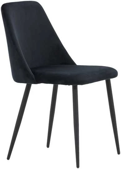 Venture Design Valgomasis kėdė, naktis, 56x49x87 cm, juoda