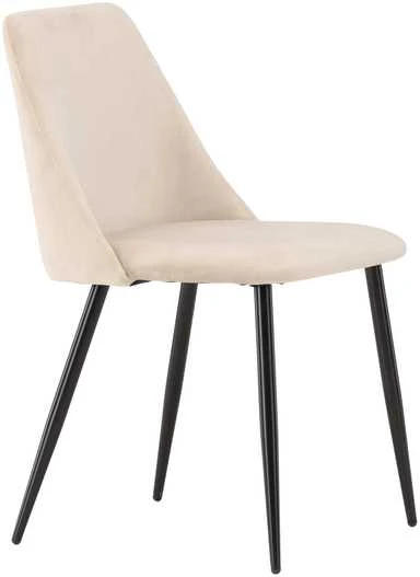 Venture Design Valgomasis kėdė, Naktis, 56x49x83 cm, kreminė spalva