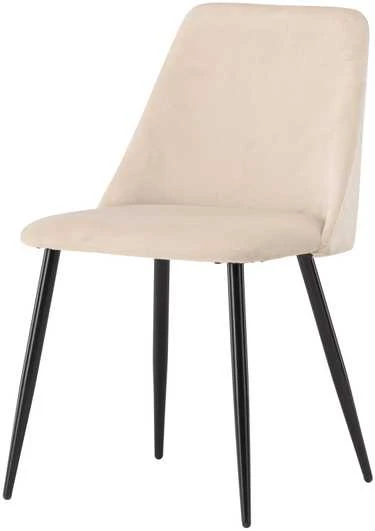 Venture Design Valgomasis kėdė, Naktis, 56x49x83 cm, kreminė spalva