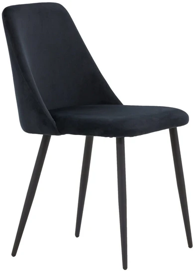 Venture Design Valgomasis kėdė, naktis, 56x49x87 cm, juoda